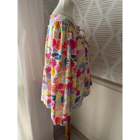 NWT Michelle McDowell Women’s Medium Vivey Afternoon Showers Top - Picture 6 of 7